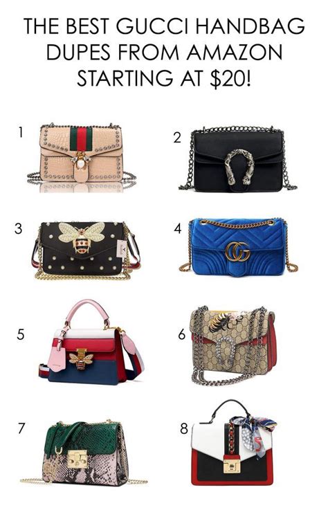 gucci bag dupe amazon|best Gucci dupes on Amazon.